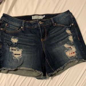 Torrid Jean Shorts